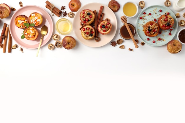 Assorted dishes on a table